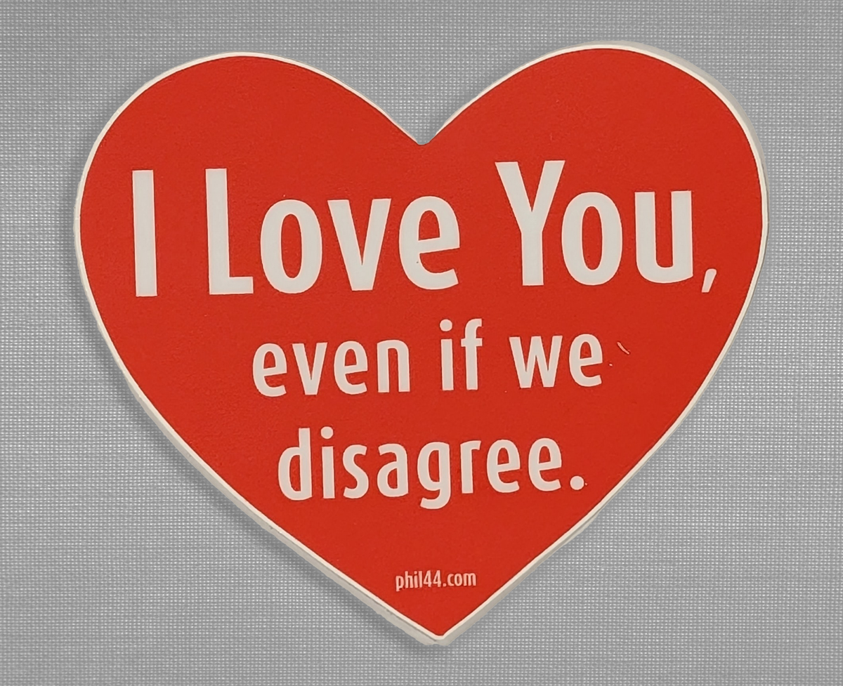 "I Love You" Sticker - January 2026